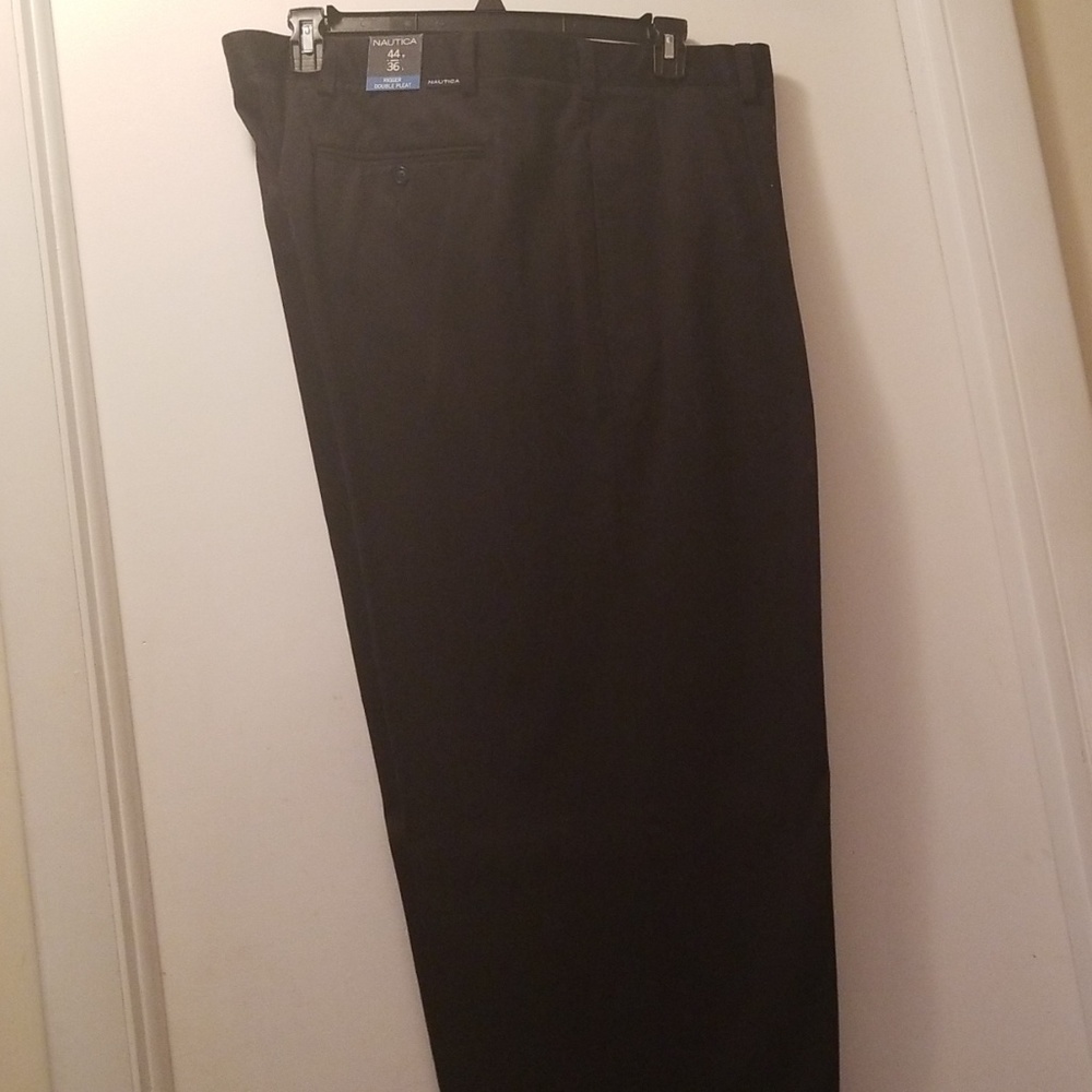 Double Pleated Nautica Cuffed Dress Pants